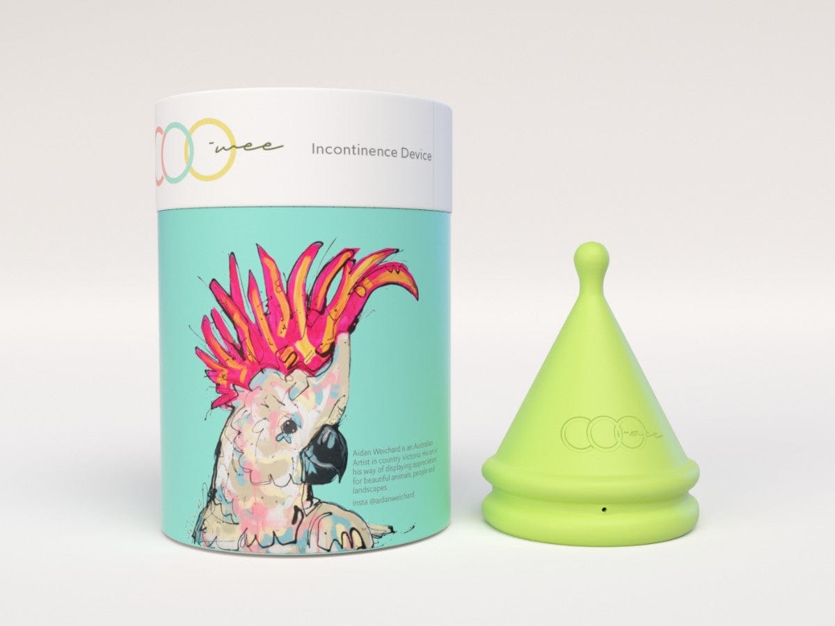 Coo-Wee: Soft ‘n’ Easy, Urinary Incontinence device for light daily activities like Housework, light walks, carrying children in arms. 